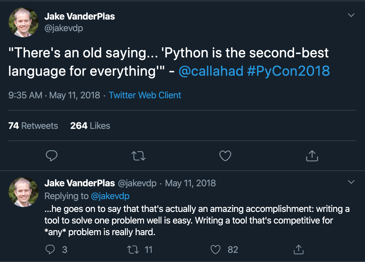 python twitter