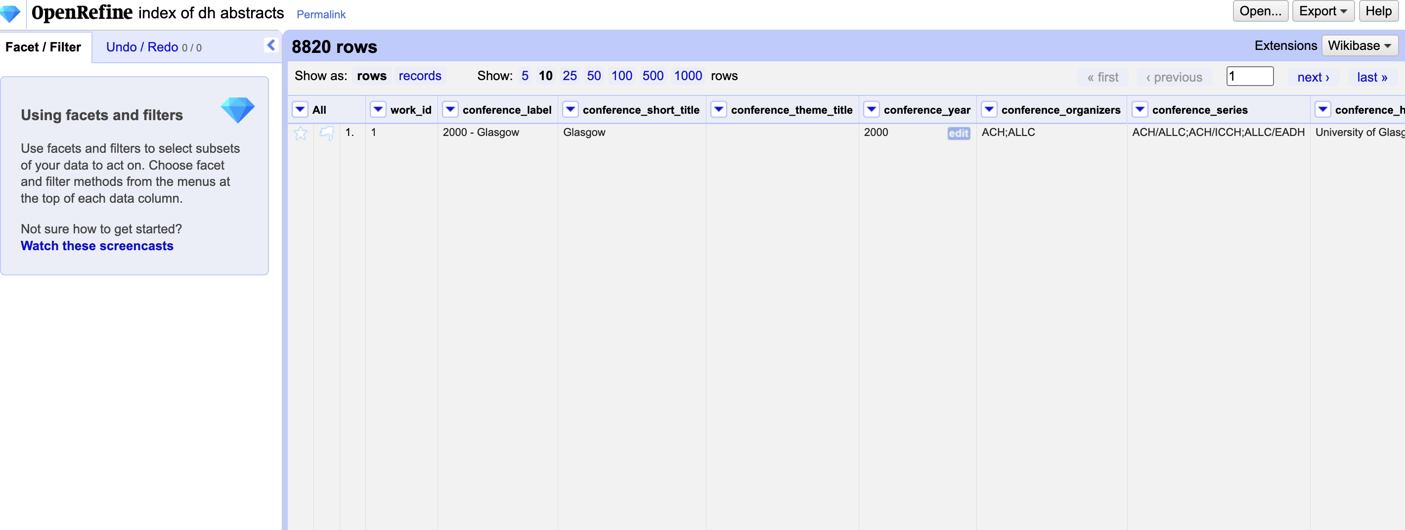 initial data